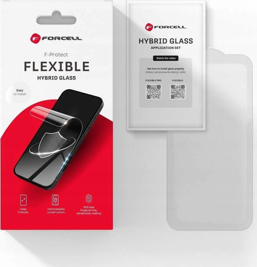 „Forcell Flexible Nano Glass“ skirtas „Samsung Galaxy S25 Ultra“.