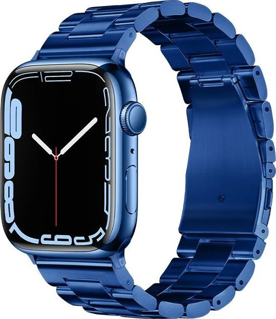 FORCELL F-DESIGN FA10 stainless steel apyrankė skirta Apple Watch 38 / 40 / 41 mm mėlynos spalvos