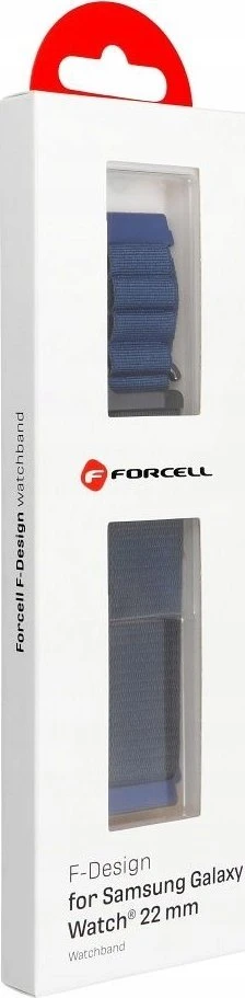 FORCELL F-DESIGN FS05 apyrankė skirta Samsung Galaxy Watch 22 mm mėlynos spalvos