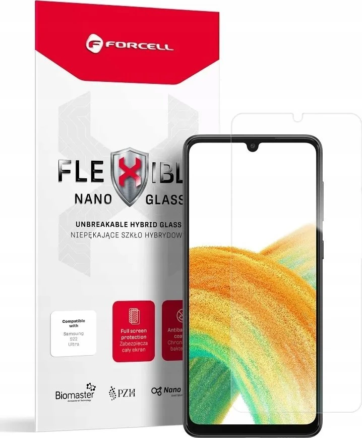 Forcell Flexible Nano Glass skirtas Samsung Galaxy A33 5G