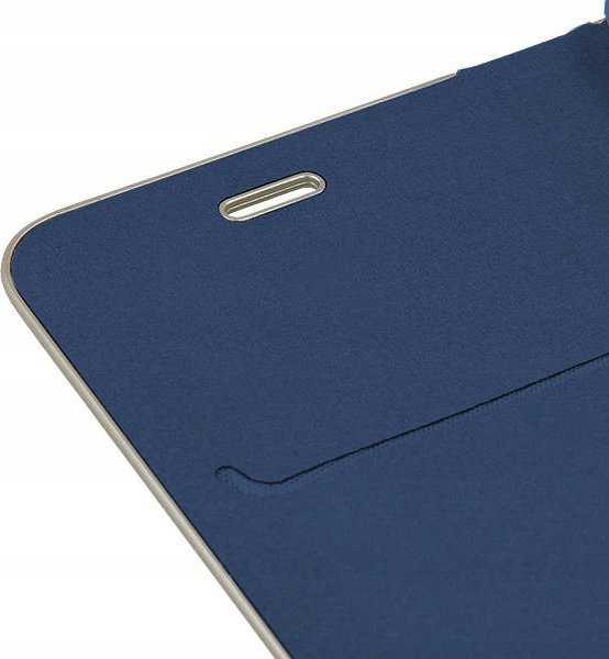 Dėklas Forcell Oem LUNA Book Carbon skirtas Xiaomi Redmi Note 11 Pro / 11 Pro 5G mėlynos spalvos