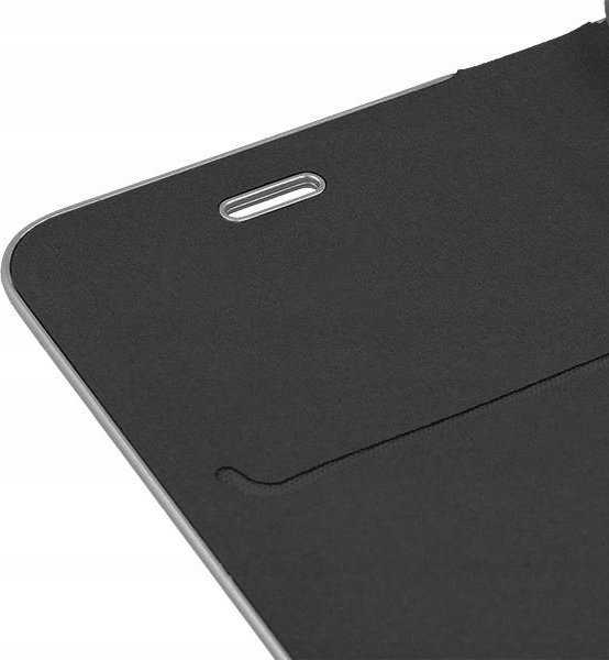 Dėklas Forcell Oem LUNA Book Carbon skirtas Xiaomi Redmi Note 11 Pro / 11 Pro 5G juodos spalvos