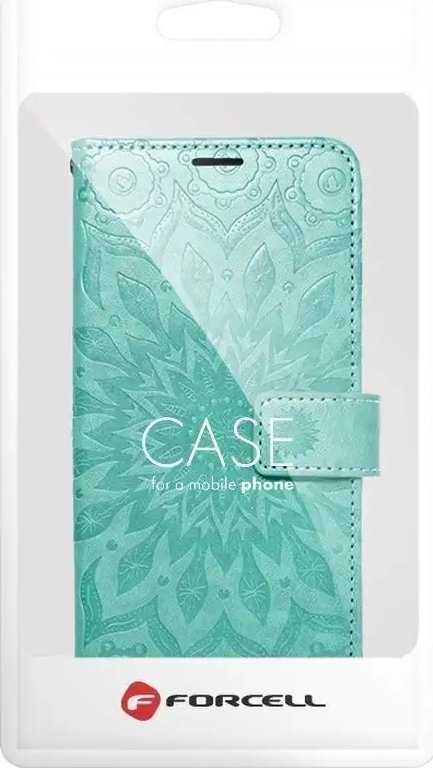 Forcell Oem MEZZO Book dėklas skirtas Samsung Galaxy A13 5G / A04S mandala žalios spalvos