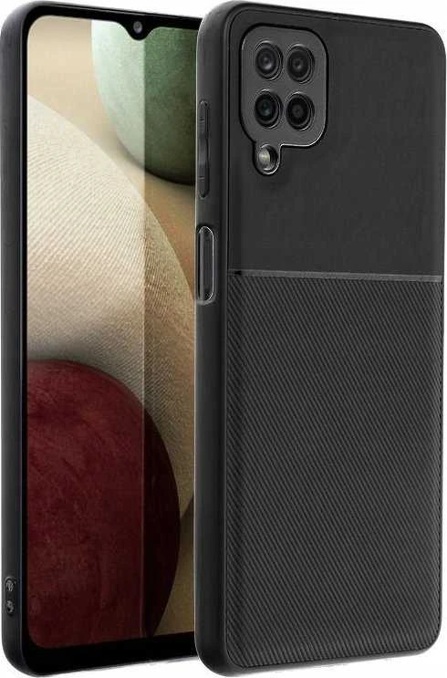 Forcell Oem NOBLE dėklas skirtas Samsung Galaxy A12 / M12 juodos spalvos