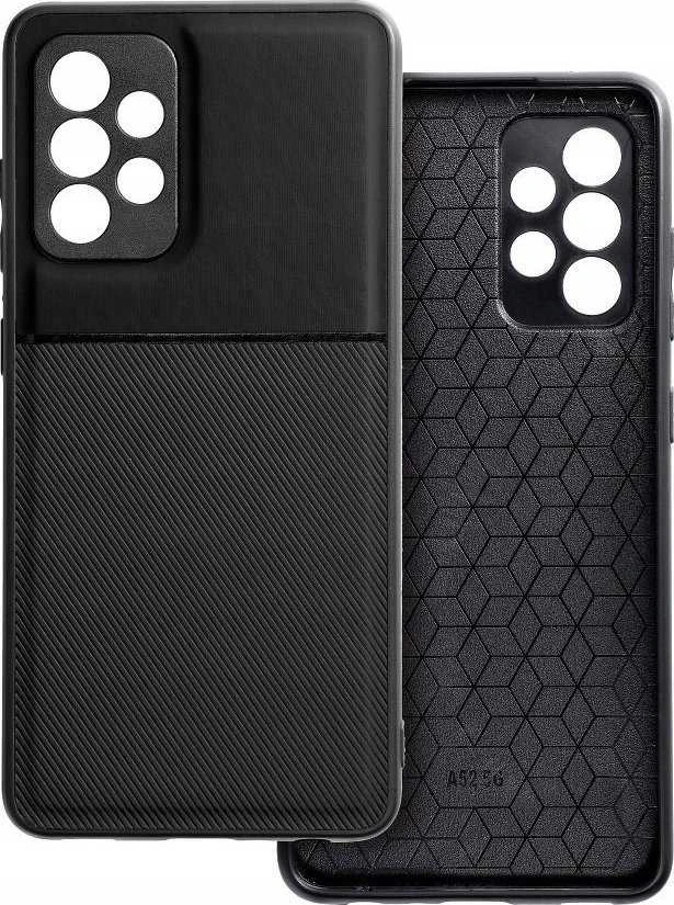 Forcell Oem NOBLE dėklas skirtas Samsung Galaxy A12 / M12 juodos spalvos