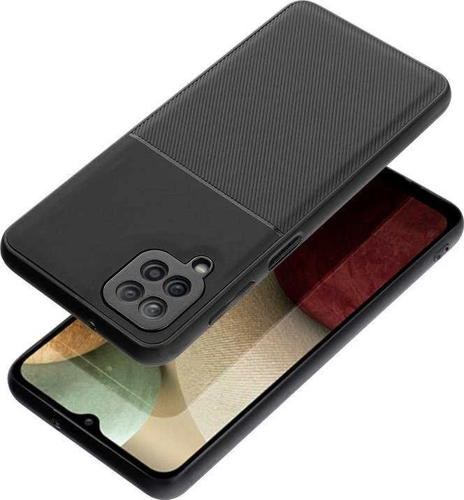 Forcell Oem NOBLE dėklas skirtas Samsung Galaxy A12 / M12 juodos spalvos