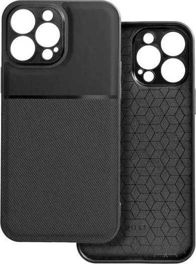 Forcell Oem NOBLE dėklas skirtas Samsung Galaxy A12 / M12 juodos spalvos
