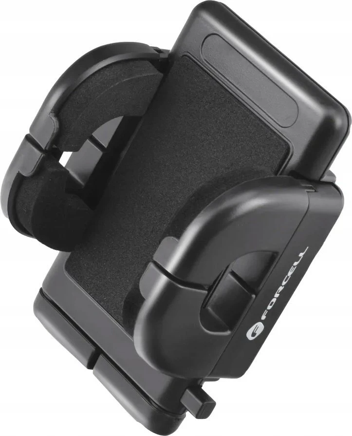 Automobilinis telefono laikiklis Forcell F-Grip Regular ventiliacijos angai juodas