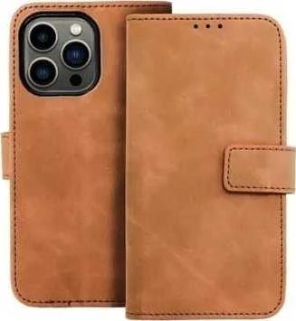 Forcell Oem TENDER Book dėklas skirtas Xiaomi Redmi Note 11 Pro / 11 Pro 5G rudos spalvos