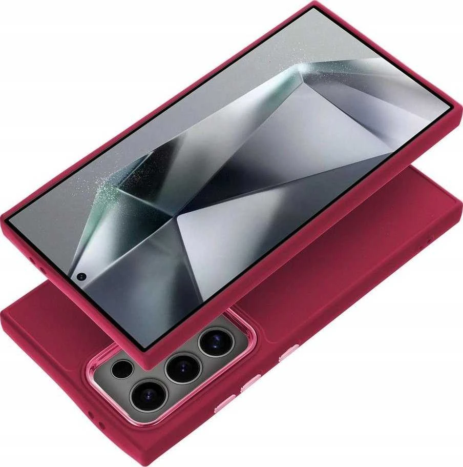 Forcell Oem FRAME dėklas skirtas Xiaomi Redmi Note 14 5G magenta