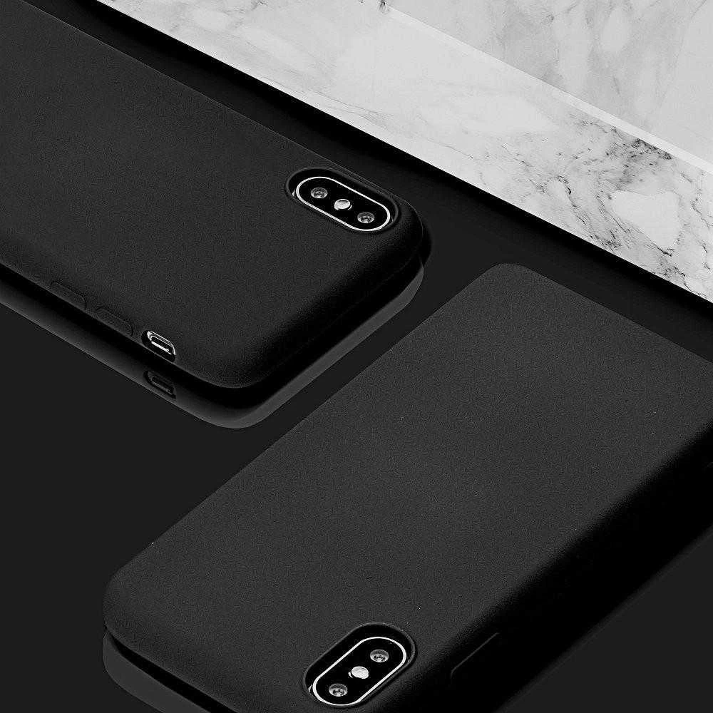 Telefono dėklas Forcell Silicone Lite, skirtas Iphone 7/8, juodas