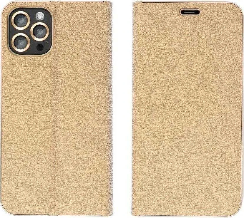 Forcell Dėklas su klapką na Samsung A53 5G Luna Book Gold auksinė