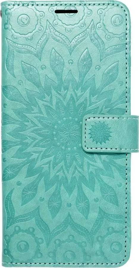 Forcell Oem MEZZO Book dėklas skirtas Xiaomi Redmi 9C / 9C NFC mandala žalios spalvos