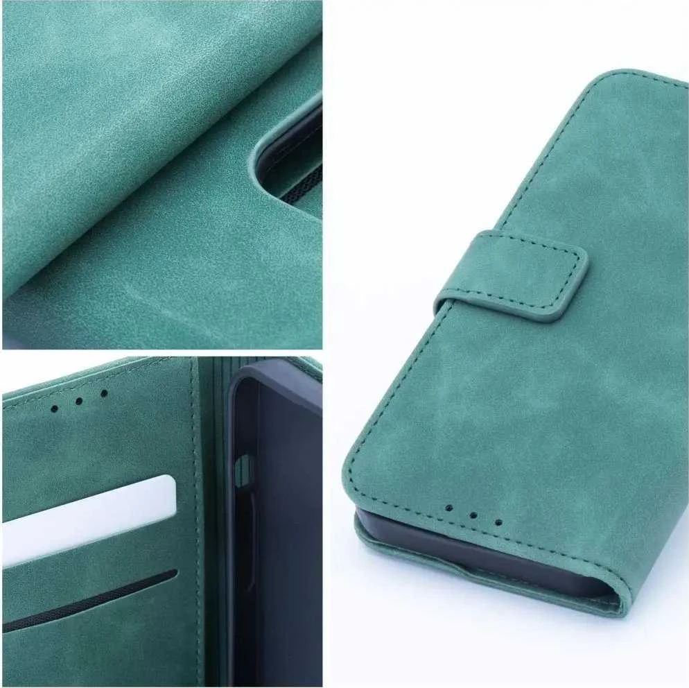 Forcell OEM atverčiamas dėklas iPhone 7 / 8 / SE 2020 / SE 2022 Tender Book žalias