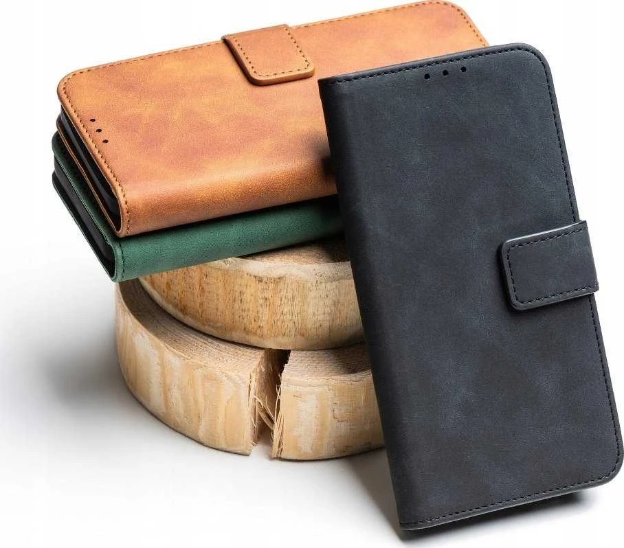 Forcell Oem TENDER Book Dėklas skirtas Xiaomi Redmi Note 10 / 10S juodos spalvos