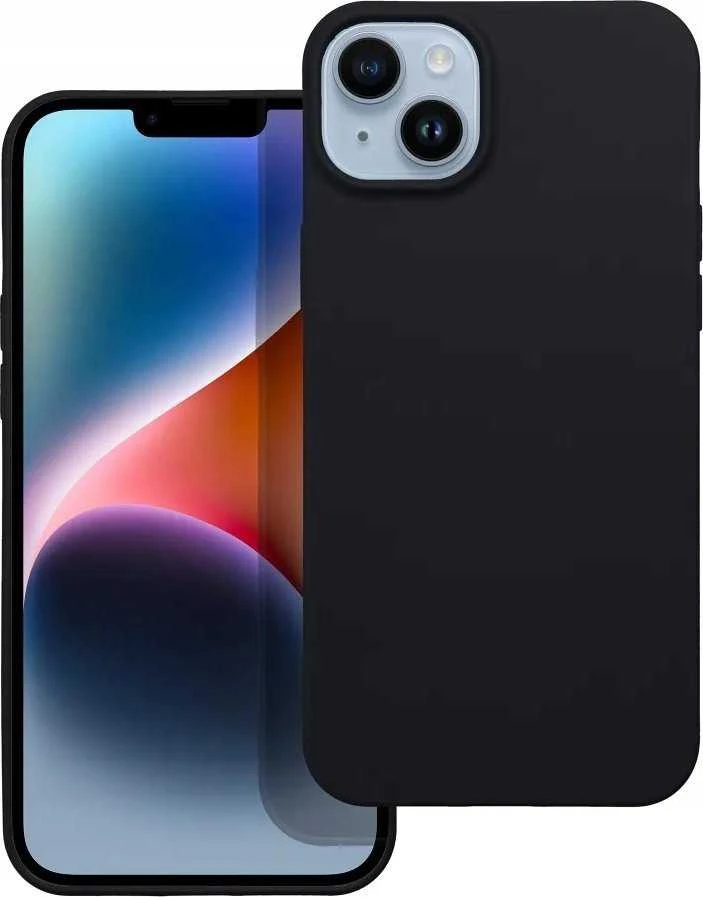 Forcell Oem Matinis dėklas skirtas Xiaomi Redmi Note 14 PRO 4G juodos spalvos