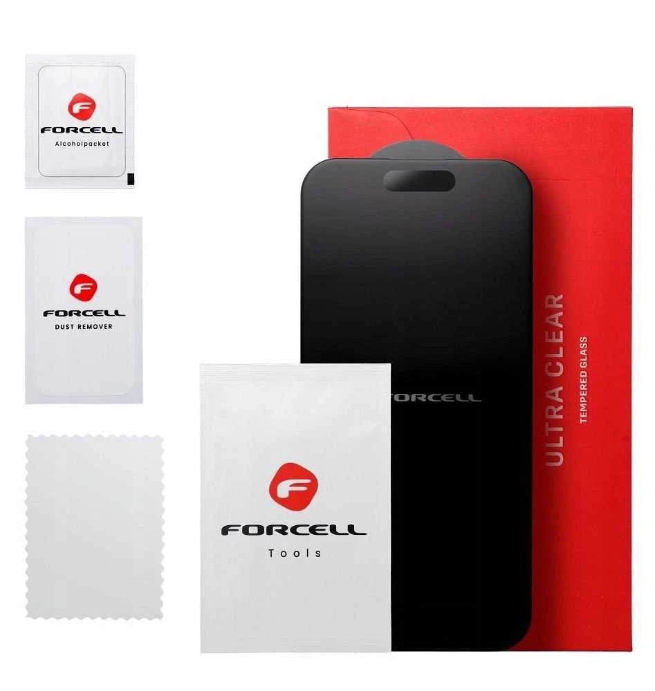 Grūdintas stiklas iPhone X / XS / 11 PRO Forcell Matt Glass juodas