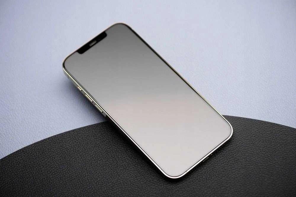 Grūdintas stiklas iPhone 15 PLUS Forcell Matt Glass juodas