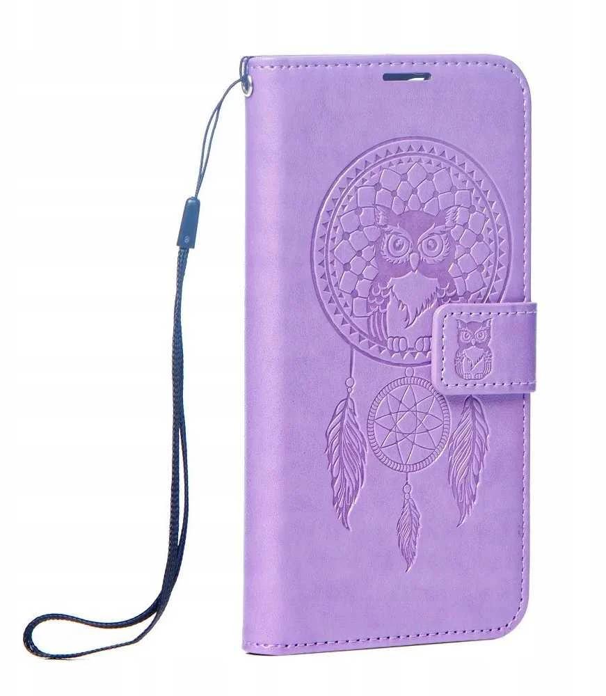 Forcell Oem MEZZO Book dėklas skirtas Samsung Galaxy A06 dreamcatcher violetinės spalvos