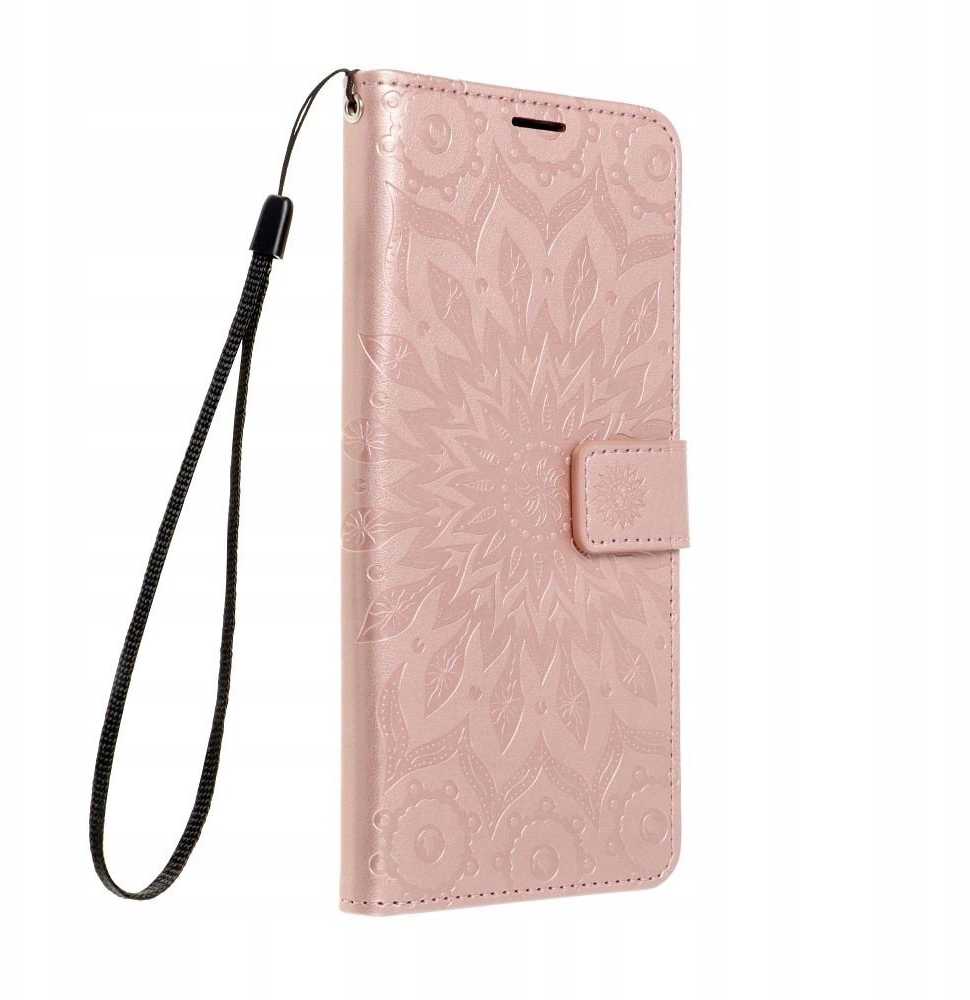 Forcell Oem MEZZO Book dėklas skirtas Samsung Galaxy A16 5G mandala rose aukso spalvos