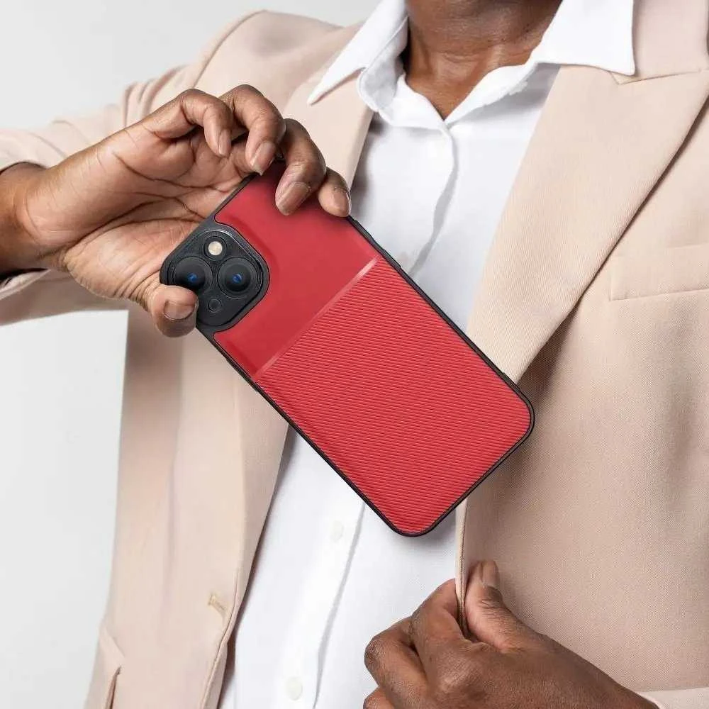 Forcell Originalus dėklas, skirtas iPhone 7 / 8 / SE 2020 / SE 2022, kilmingos raudonos spalvos