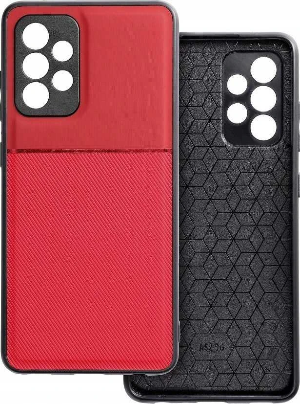 Forcell Oem NOBLE dėklas skirtas Samsung Galaxy A52 5G / A52 LTE ( 4G ) / A52s 5G red