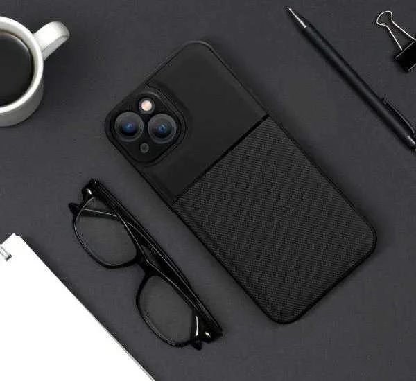 Forcell Oem NOBLE dėklas skirtas Samsung Galaxy A13 4G juodos spalvos
