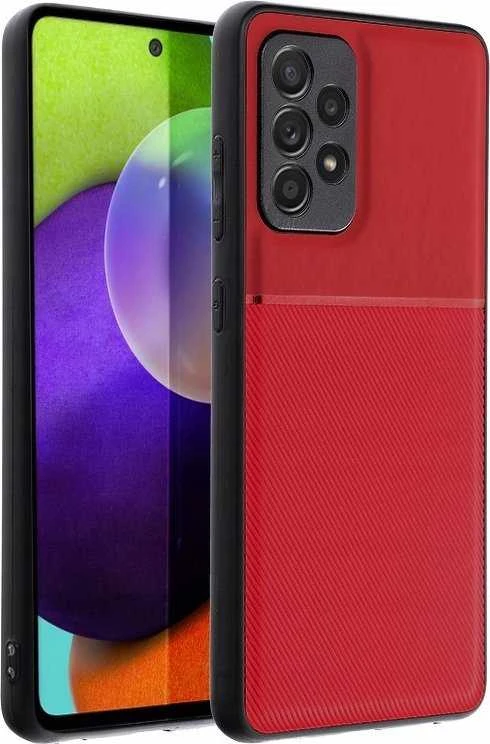 Forcell Oem NOBLE dėklas skirtas Samsung Galaxy A52 5G / A52 LTE ( 4G ) / A52s 5G red