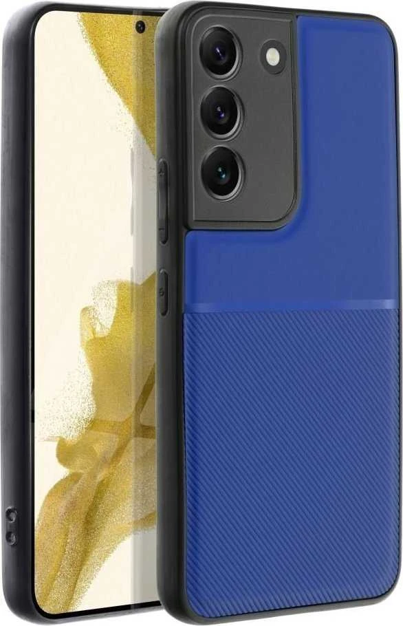 Forcell Oem NOBLE dėklas skirtas Samsung Galaxy S22 mėlynos spalvos