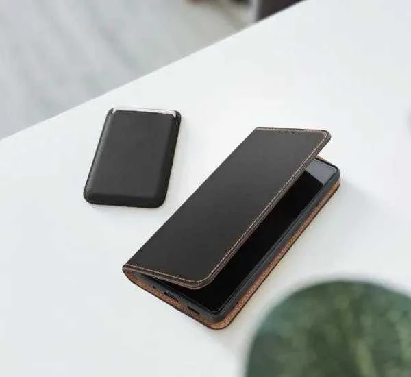 Forcell Oem SMART Pro Book leather dėklas skirtas Xiaomi Redmi 10 / 10 2022 juodos spalvos