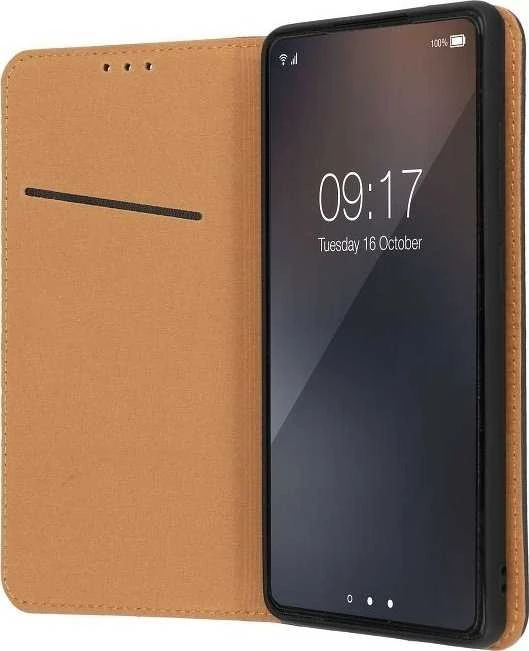 Forcell Oem SMART PRO Book leather dėklas skirtas Xiaomi POCO M4 Pro 5G / Redmi Note 11T 5G / Redmi Note 11S 5G juodos spalvos