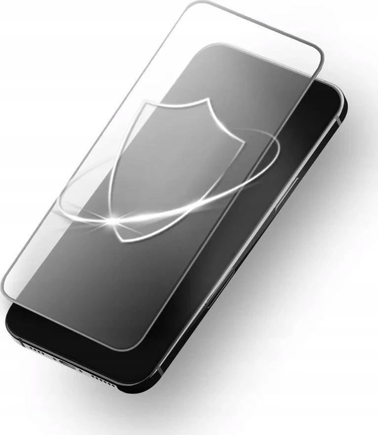 Grūdintas stiklas iPhone 14 PRO Forcell Ultra Clear Glass juodas
