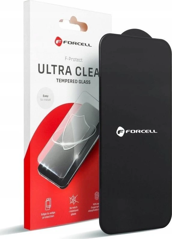 Forcell Ultra Clear Glass - skirtas Samsung Galaxy A15 4G / A15 5G / M15 juodas