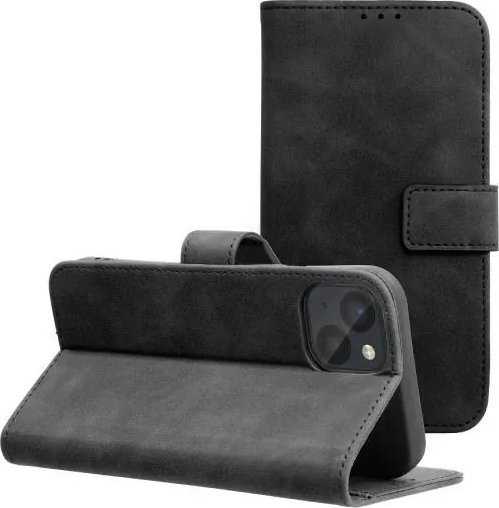 Forcell Oem TENDER Book dėklas skirtas Samsung Galaxy A21s juodos spalvos