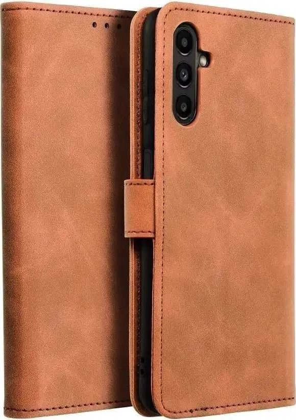 Forcell Oem TENDER Book Dėklas skirtas Samsung Galaxy A13 5G / A04S rudos spalvos
