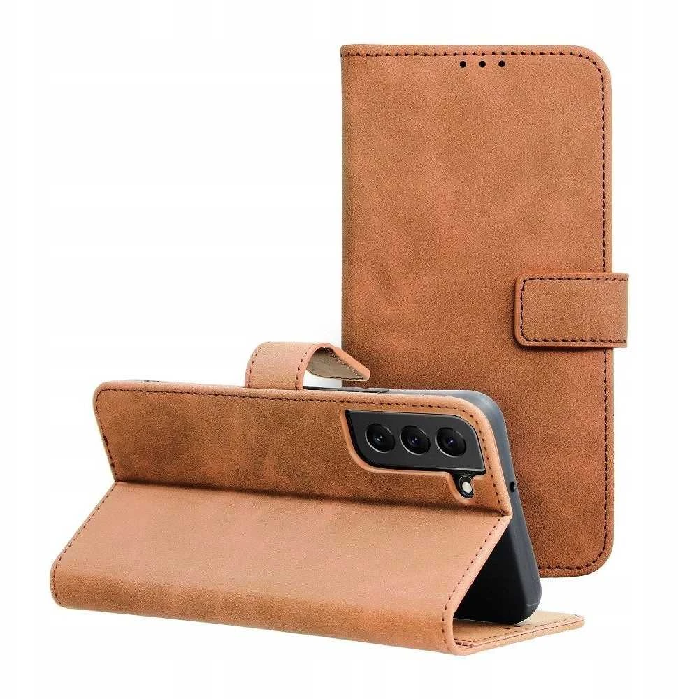 Forcell Oem TENDER Book Dėklas skirtas Samsung Galaxy A16 5G rudos spalvos