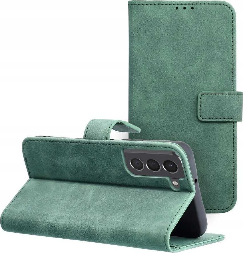 Forcell Oem TENDER Book Dėklas skirtas Samsung Galaxy Galaxy A53 5G žalios spalvos