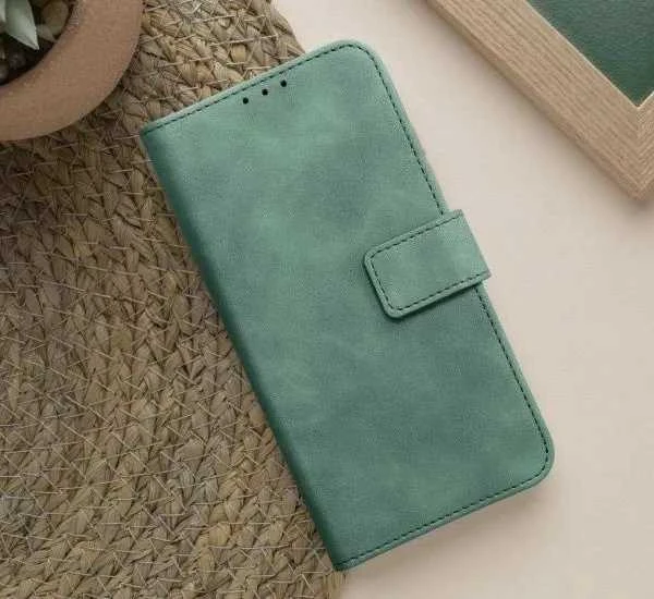 Forcell Oem TENDER Book Dėklas skirtas Xiaomi Mi 11 Lite 5G / Mi 11 Lite LTE ( 4G ) / Mi 11 Lite NE žalios spalvos
