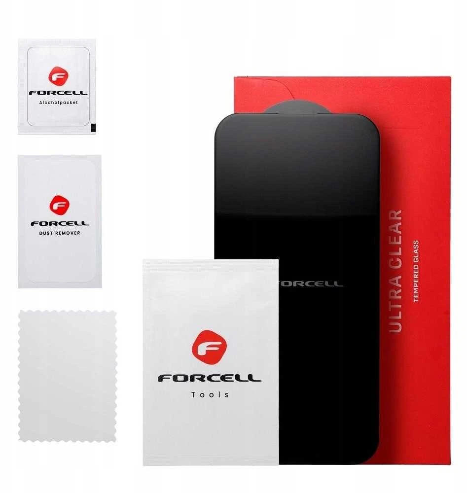 Forcell Ultra Clear Glass - skirtas Samsung Galaxy A16 4G / A16 5G / M16 5G juodas