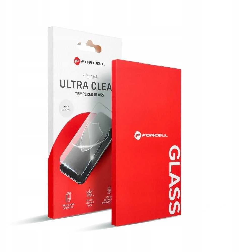 Forcell Ultra Clear Glass - skirtas Samsung Galaxy A16 4G / A16 5G / M16 5G juodas