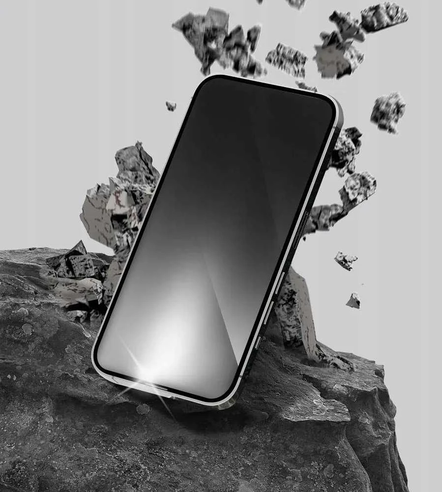 Forcell Ultra Clear Glass - skirtas Xiaomi Redmi 14C juodas