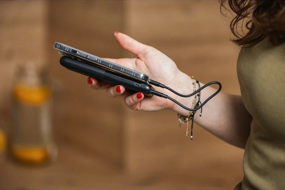 USB C į USB C laidas Forcell F-Energy QC4.0 PD 3A 60W 0,25 m C338 juodas