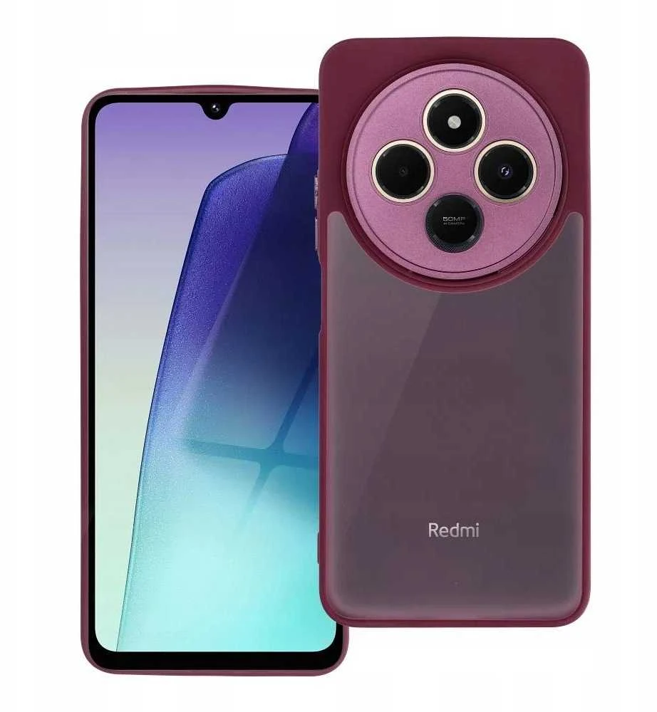 Forcell Oem VARIETE Dėklas skirtas Xiaomi Redmi 14C violetinės spalvos