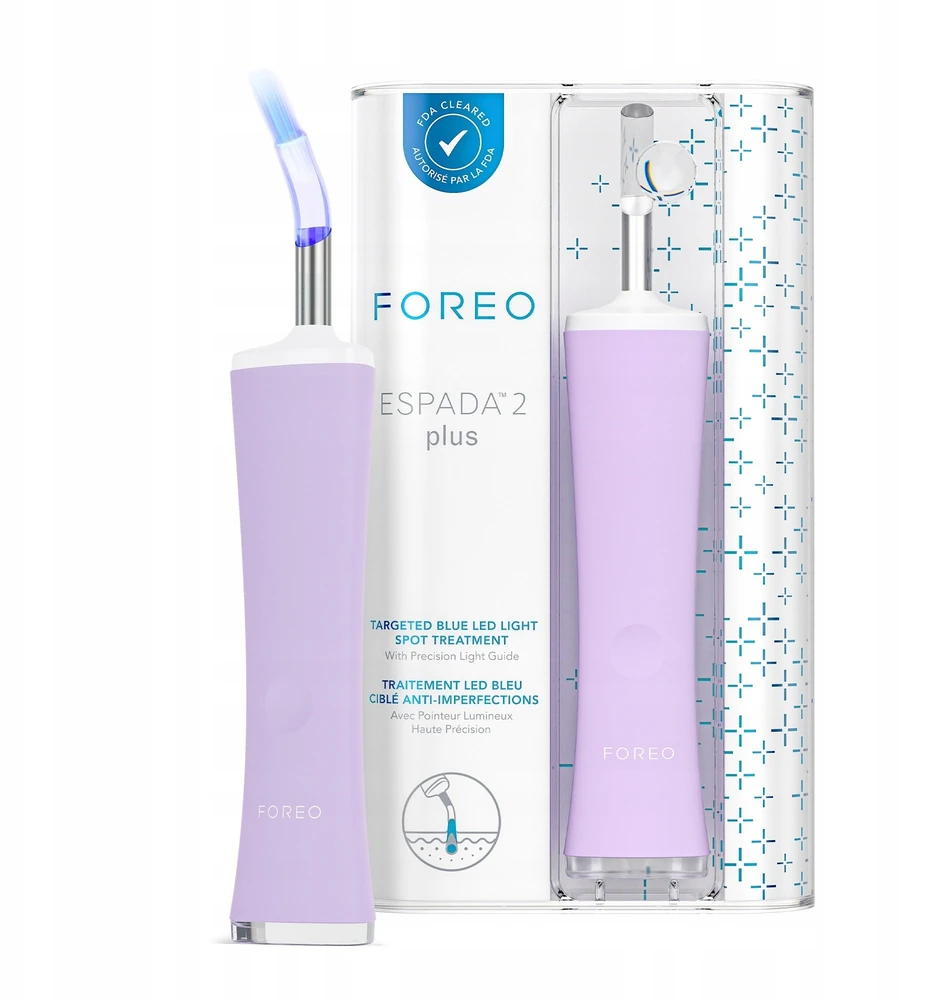 FOREO ESPADA™ 2 Plus Tikslus gydymas nuo spuogų su Mėlyna LED lempute