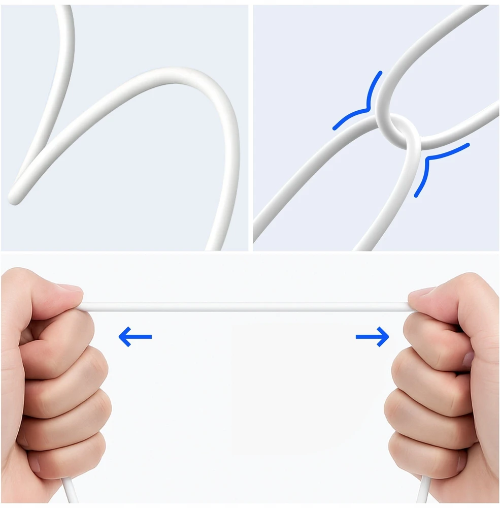 Telforceone Forever su laidu ausinės EP-02 USB-C baltas