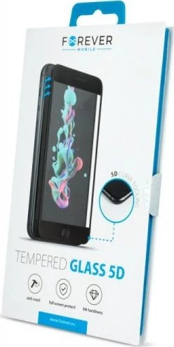 Forever Grūdintas stiklas 5D Forever do Huawei P Smart 2019 juoda