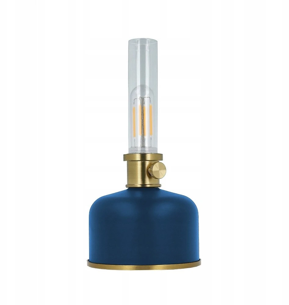 Retro stiliaus LED žibalinė lempa mėlyna FLR-35 Forever Light