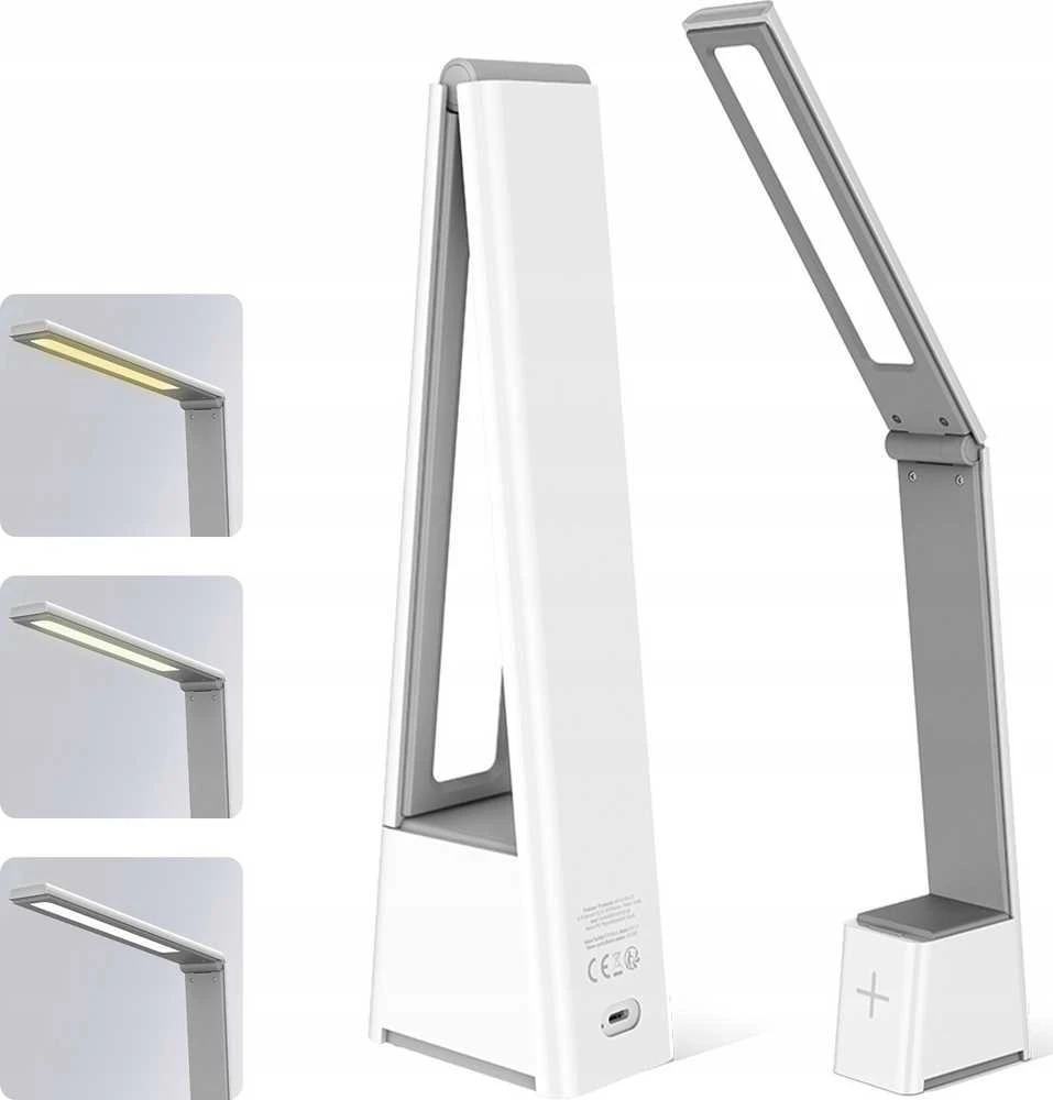 Stalinė LED lempa 5W sulankstoma PURE FLB-110 ANDERS balta-pilka Forever Light