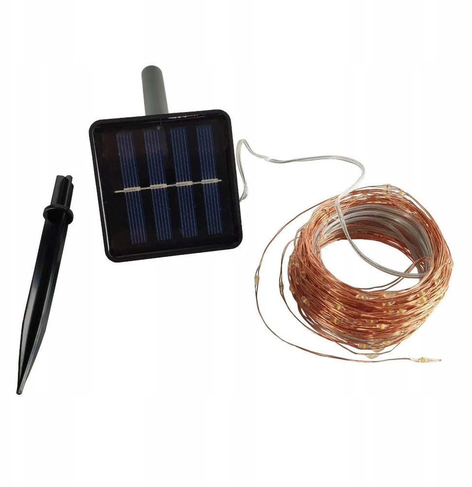 TelForceone SUNARI saulės lempa LED FLS-82 varinė viela 22m 600mAh Ni-MH Forever Light