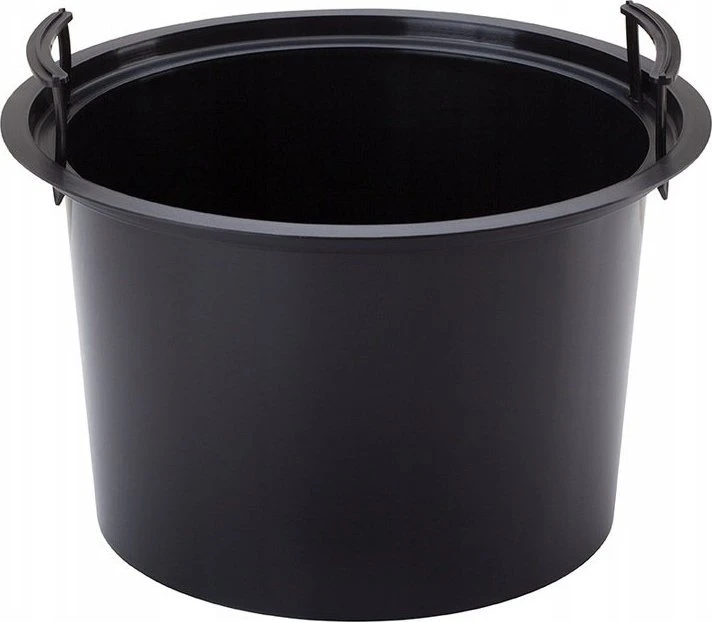 FORM PLASTIC Gėlių vazono forma plastikinė KELI MIKA 5130-014, plastikas, antracito spalvos